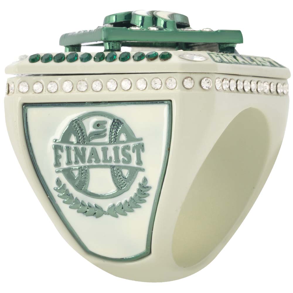 USSSA Riser Green & Cream Tournament Rings