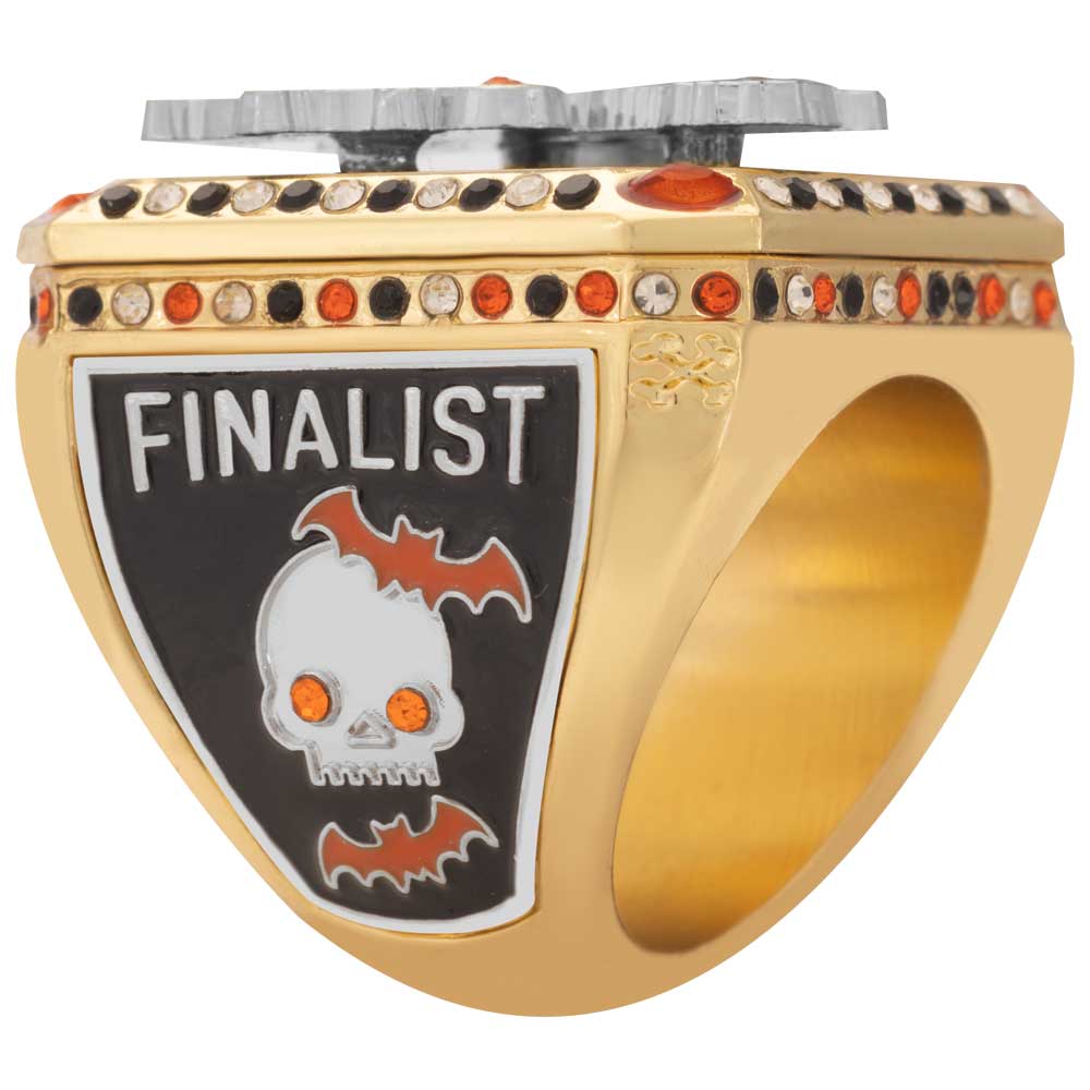 USSSA Skeleton Triple Play Halloween Rings