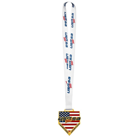 RWB HOME PLATE MEDAL- GOLD/SILVER