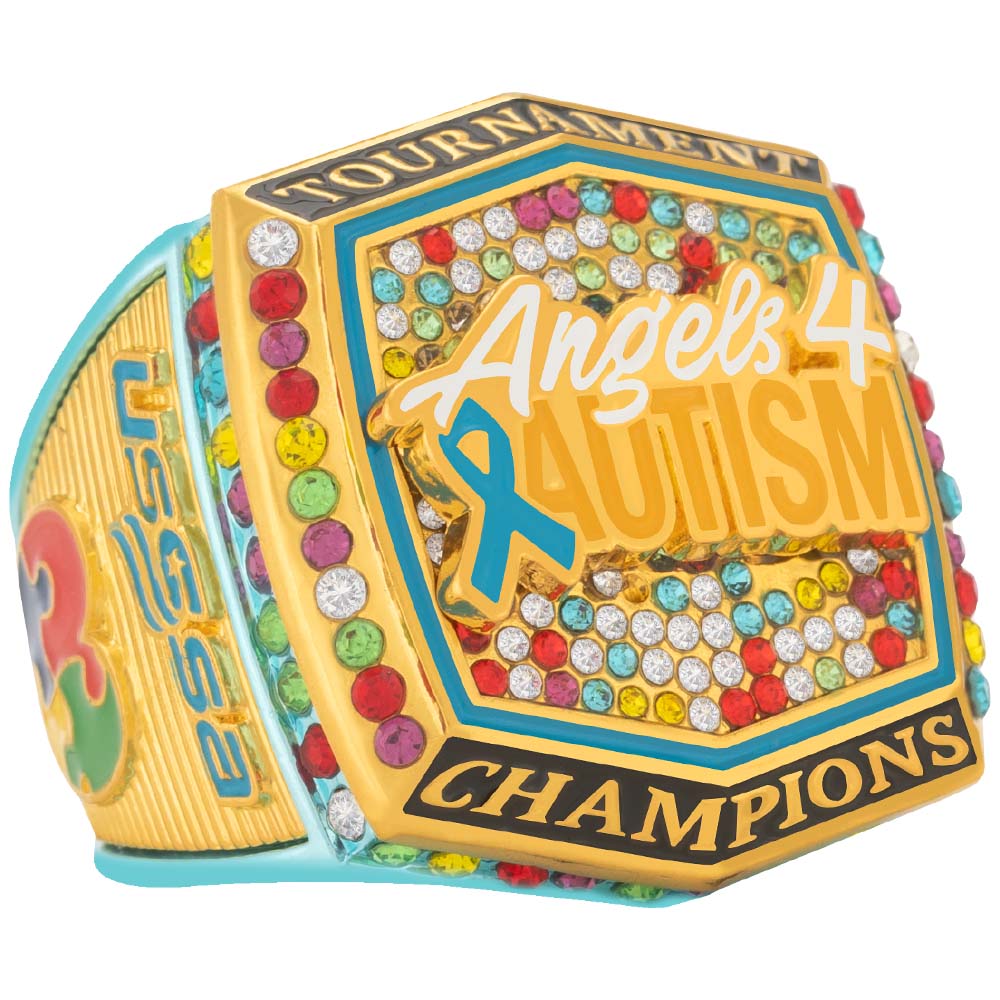 USSSA Angels 4 Autism Rings
