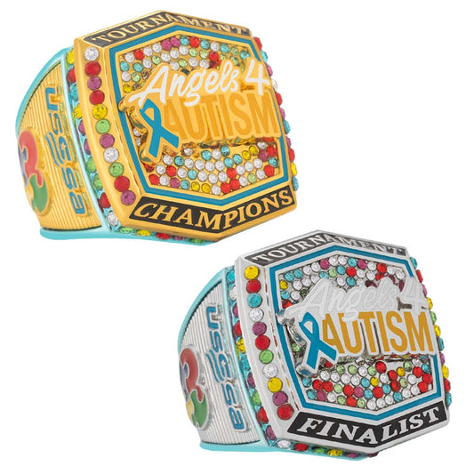 USSSA Angels 4 Autism Rings