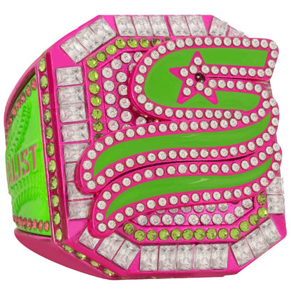 USSSA Boss Neon Pink & Green Tournament Rings