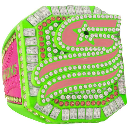 USSSA Boss Neon Pink & Green Tournament Rings