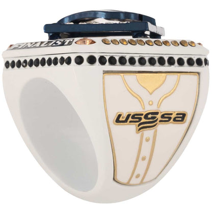 USSSA Riser Navy, Gold & White Tournament Rings