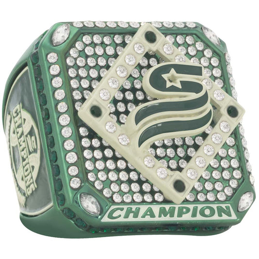 USSSA Riser Green & Cream Tournament Rings
