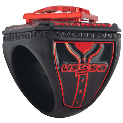 USSSA Riser Blue & Charcoal Tournament Rings