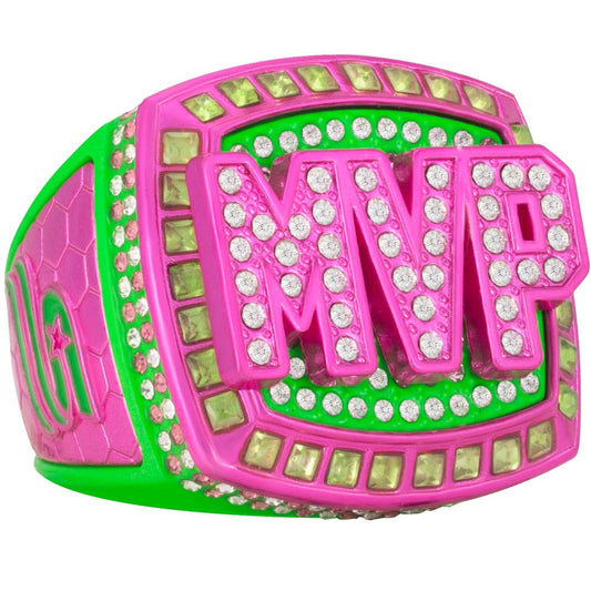 USSSA MVP Ring - Pink and Neon Green