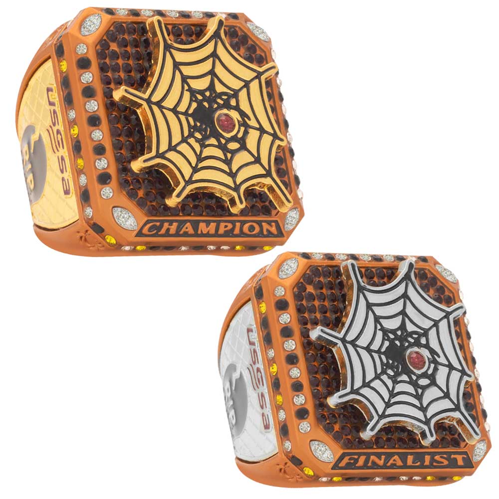 USSSA Spiders Web Halloween Rings