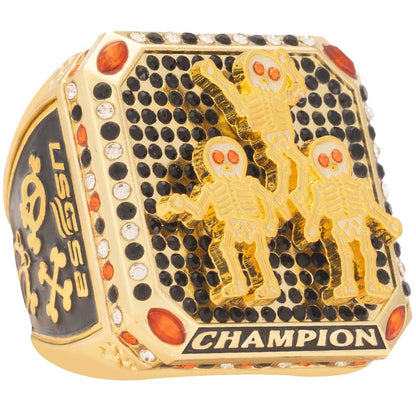 USSSA Skeleton Triple Play Halloween Rings