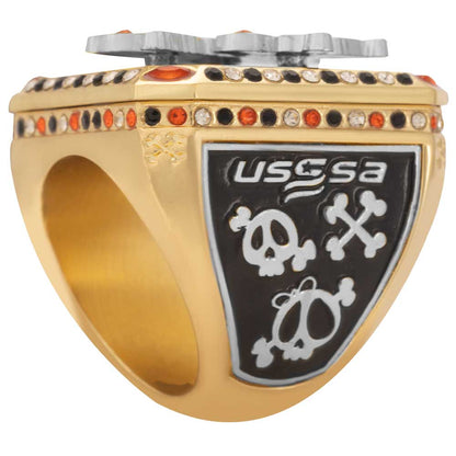 USSSA Skeleton Triple Play Halloween Rings