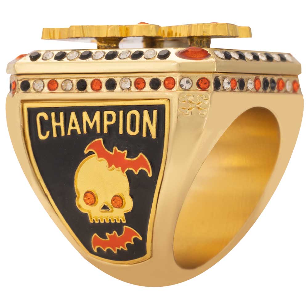 USSSA Skeleton Triple Play Halloween Rings