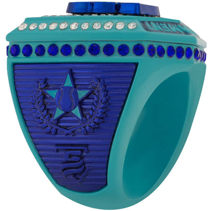 USSSA Turquoise & Blue Tournament Rings