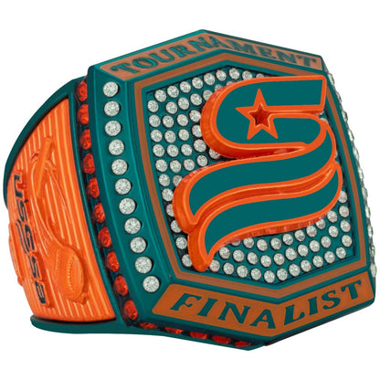 USSSA Green & Orange Tournament Rings