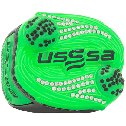 USSSA Hurricane Neon Green & Gun Metal Tournament Rings