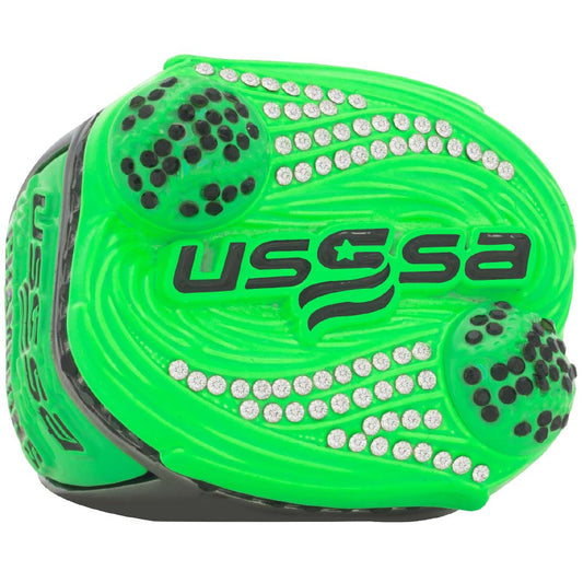 USSSA Hurricane Neon Green & Gun Metal Tournament Rings