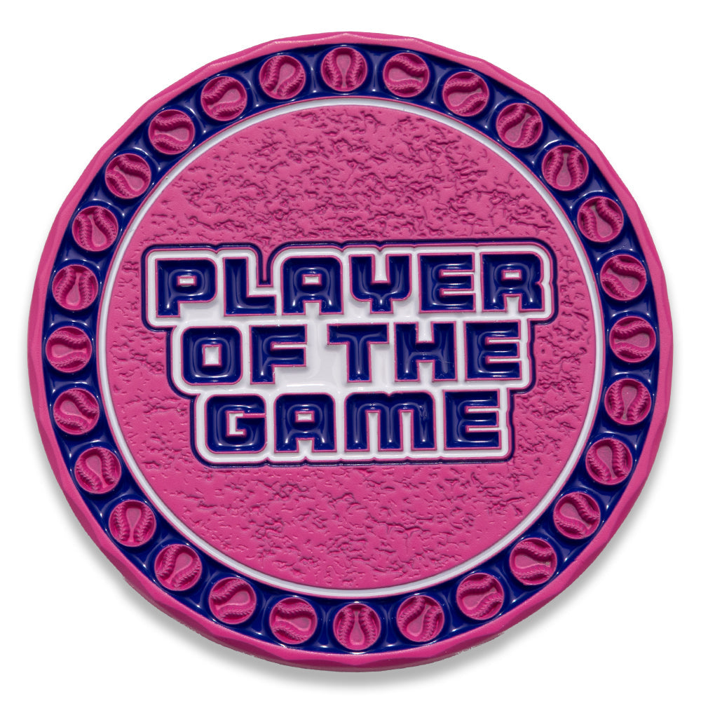 USSSA Player of the Game COINS - Blue and Pink
