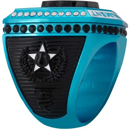 Supreme Black & Turquoise Rings - Image 7