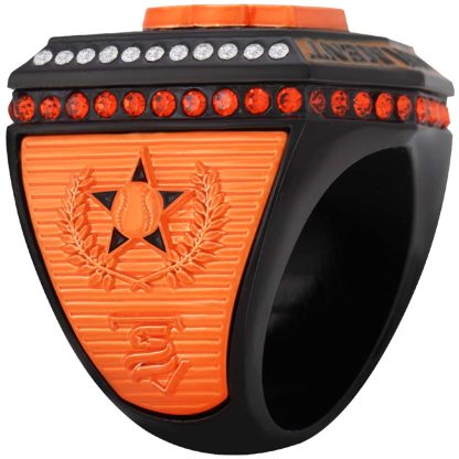 Supreme Orange & Black Rings - Image 6