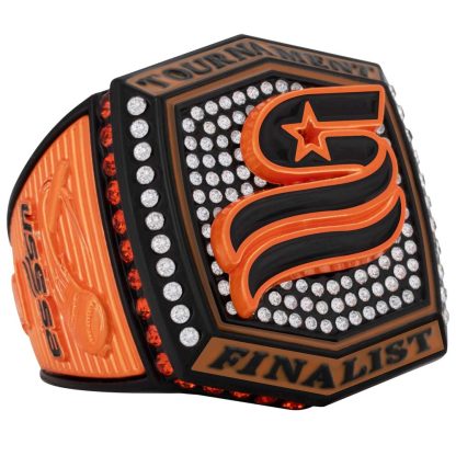 Supreme Orange & Black Rings - Image 5