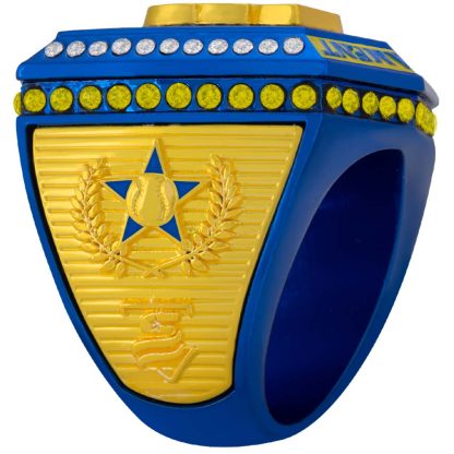 Supreme Royal Blue & Yellow Rings - Image 4