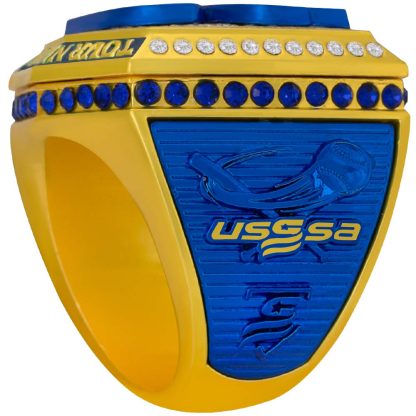 Supreme Royal Blue & Yellow Rings - Image 6