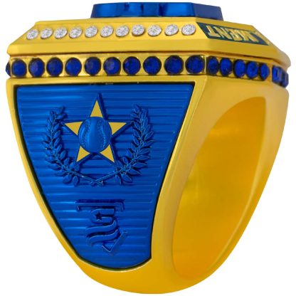 Supreme Royal Blue & Yellow Rings - Image 7