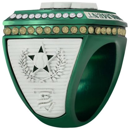 Supreme Green & Cream Rings - Image 4