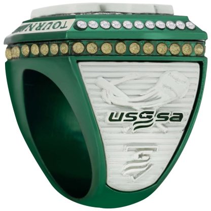 Supreme Green & Cream Rings - Image 3