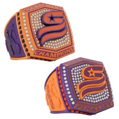 Supreme Purple & Orange Rings