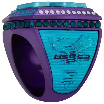 Supreme Teal & Purple Rings - Image 3