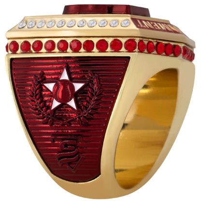 Supreme Scarlet & Gold Rings - Image 4