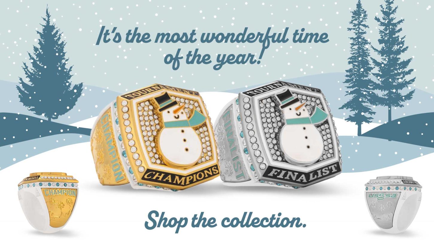 snowman-rings