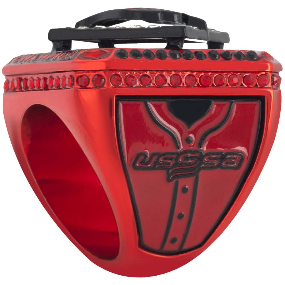 USSSA Riser Series Championship Rings – Red & Black | Champion & Finalist - Image 4