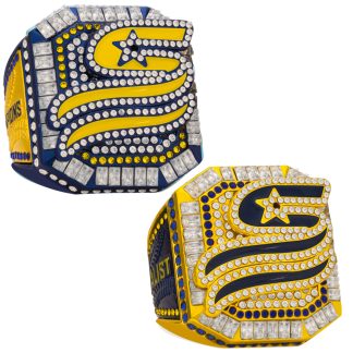 USSSA Boss Series Championship Rings – Blue & Yellow