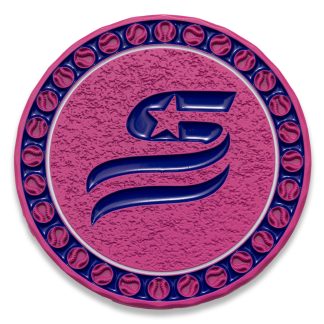Player of the Game Coin- Blue & Pink