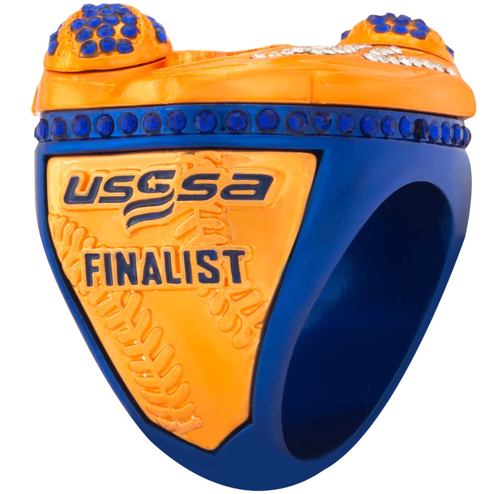 USSSA Hurricane Series Championship Rings – Blue & Orange - Image 5