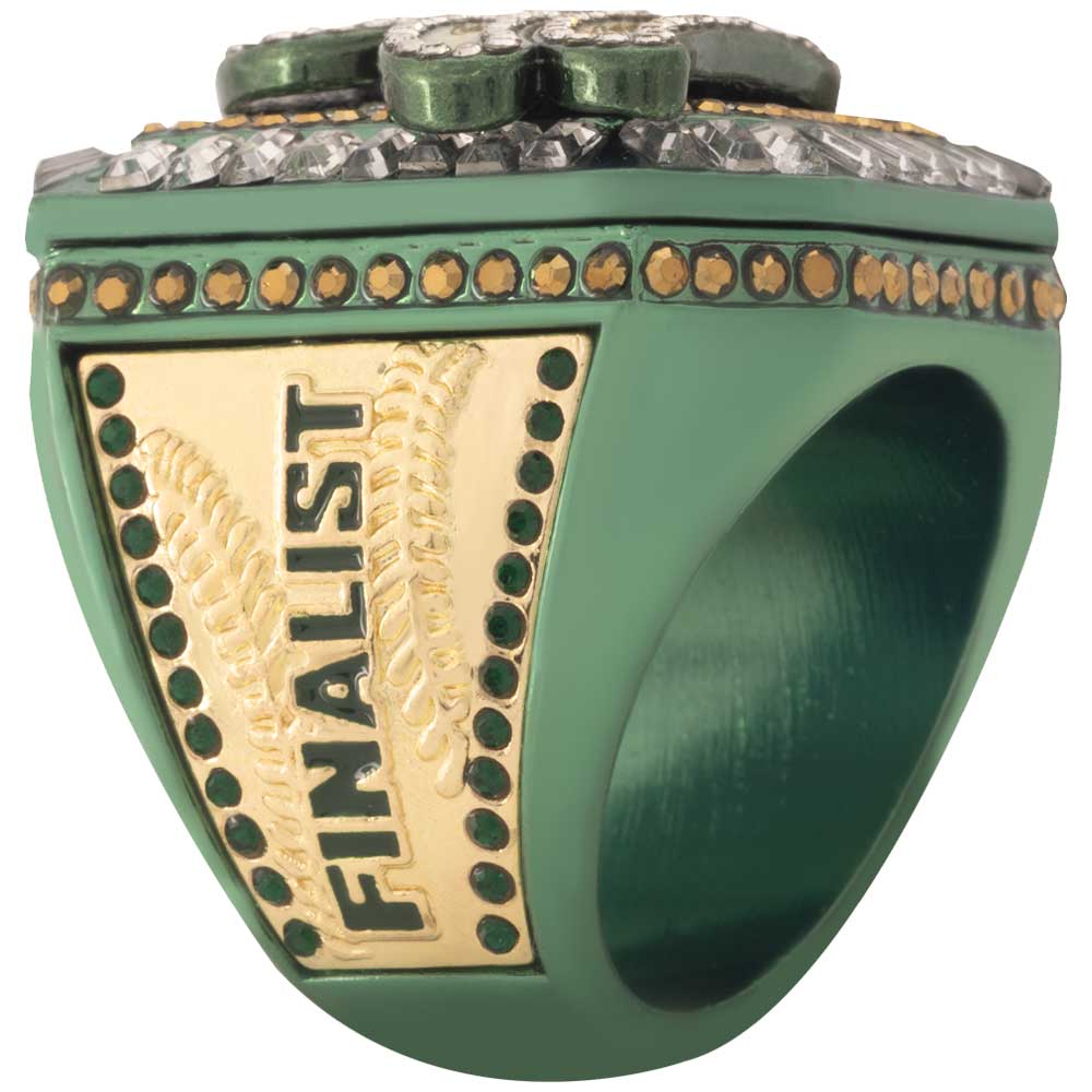USSSA Boss Series Championship Rings – Dark Green & Gold - Image 5